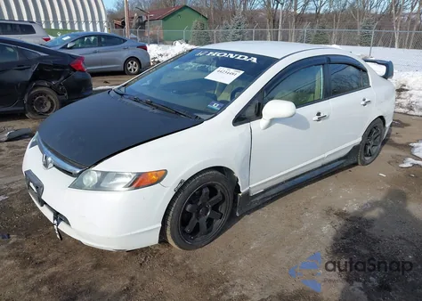 2008 Honda Civic Lx from USA, damaged, VIN 2HGFA16578H511360